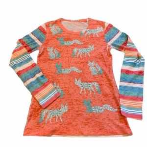 Whimsy Rose lightweight thermal with foxes